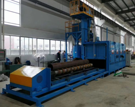 衡阳喷砂机在管道除锈中的现场施工应用
